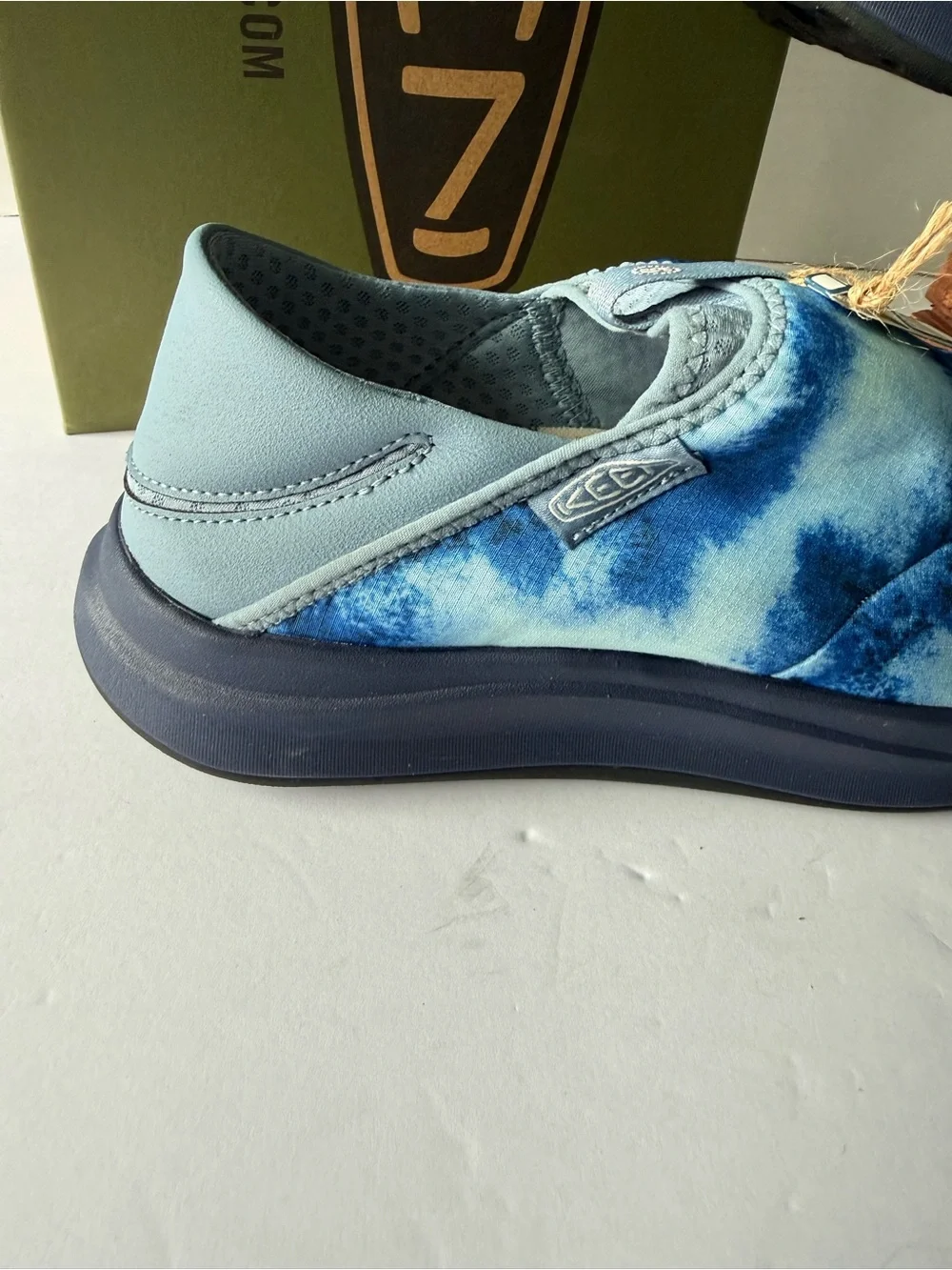 Keen Kids Blue Tie-Dye Slip-On Sneakers